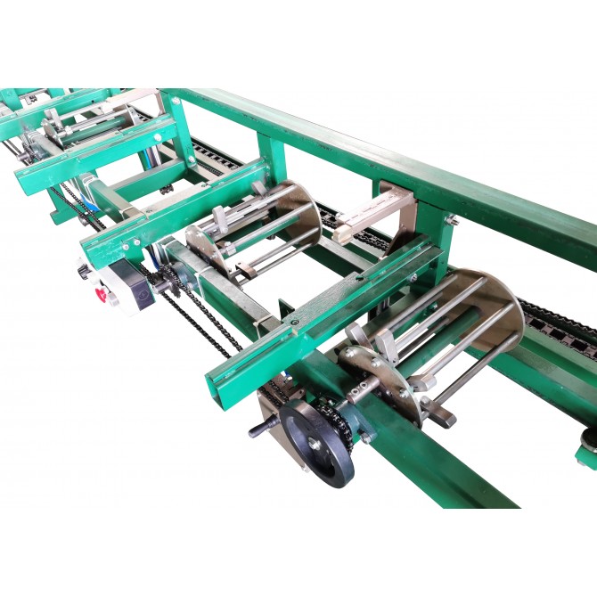 Верстат поздовжньо обрізний ППЗ-300 із пневматичними прижимами